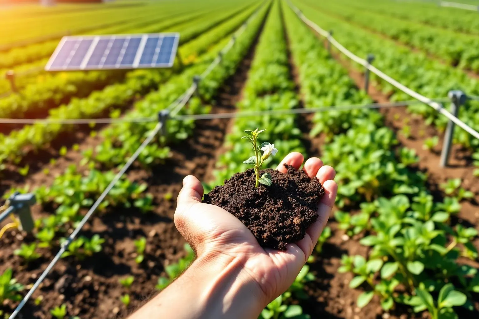 Sustainable farming support